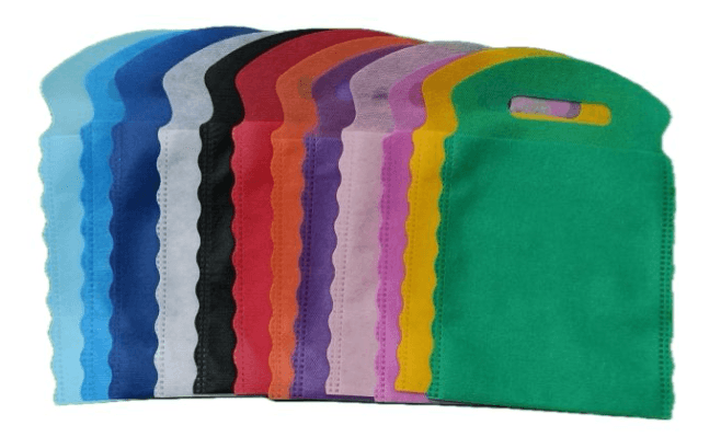 Lixinhos personalizados em mais de 12 cores de TNT