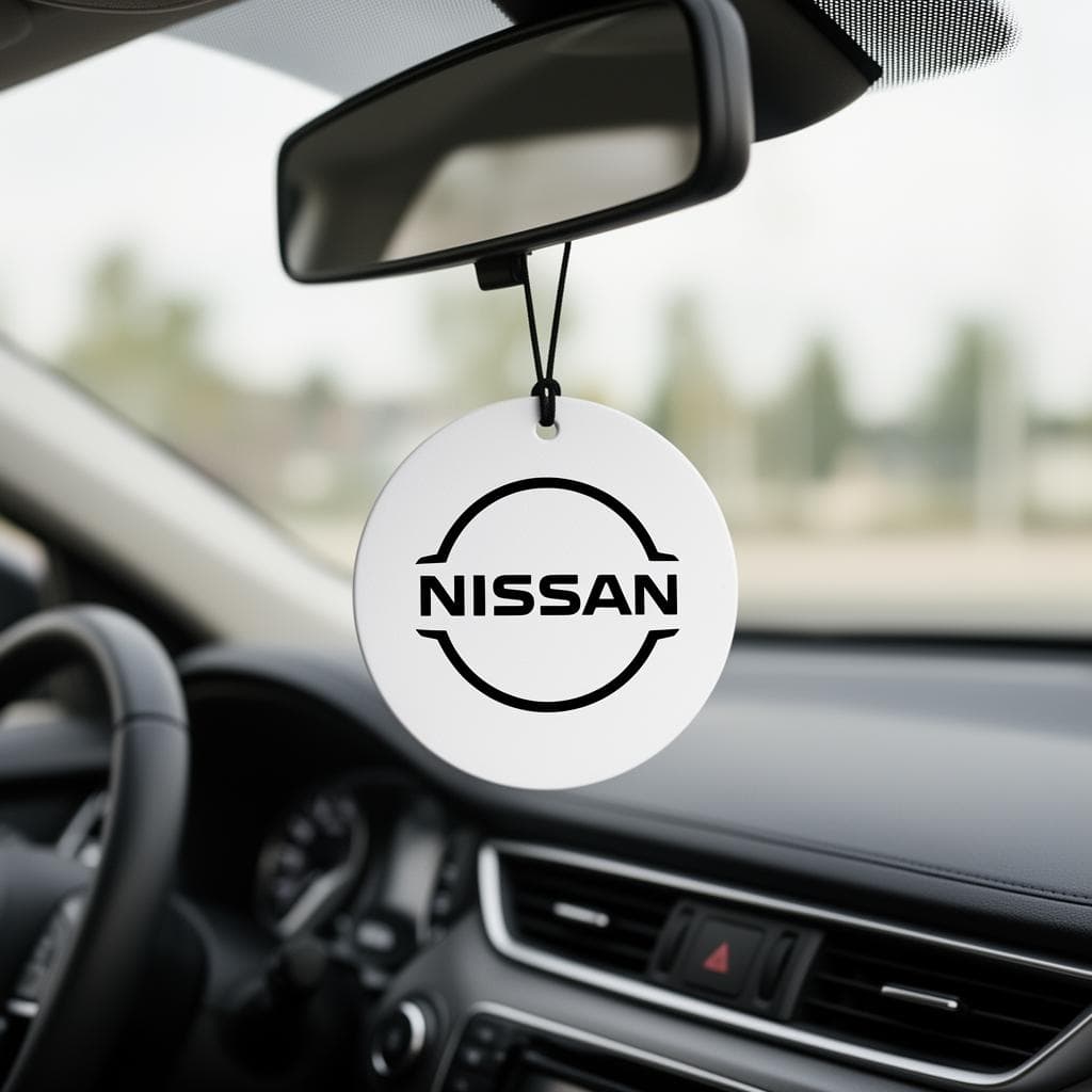 Aromatizante personalizado Nissan no retrovisor