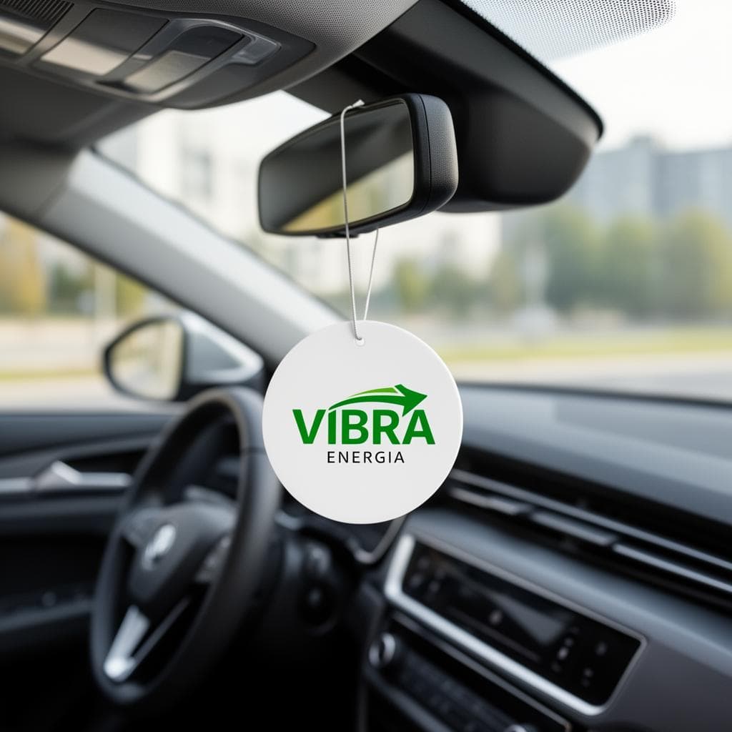 Aromatizante personalizado Vibra no retrovisor
